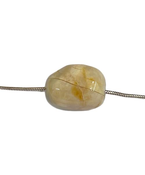 PLUIE（プリュイ）PLUIE (プリュイ) ストーンチョーカー シルバーの古着・服飾アイテム