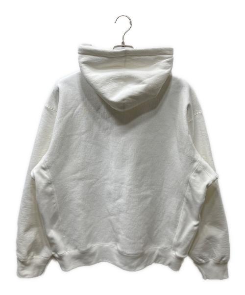 SUPREME（シュプリーム）SUPREME (シュプリーム) 25FW Box Logo Hooded Sweatshirt White パーカー ホワイト×ピンク サイズ:Lの古着・服飾アイテム