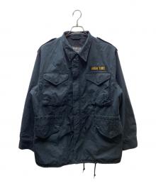 Hysteric Glamour（ヒステリックグラマー）の古着「SNAKE&SKULL刺繍 M1951フィールドジャケット」｜ブラック