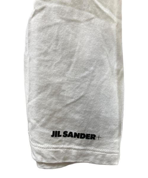 JIL SANDER+（ジルサンダープラス）JIL SANDER+ (ジルサンダープラス) ロングスリーブカットソー ホワイト サイズ:Mの古着・服飾アイテム