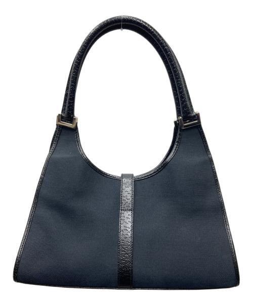 GUCCI（グッチ）GUCCI (グッチ) ジャッキー ハンドバッグ ブラックの古着・服飾アイテム