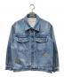 vault room（ボルトルーム）の古着「PEKORA DENIM JACKET 刺繍デニムジャケット」｜ブルー