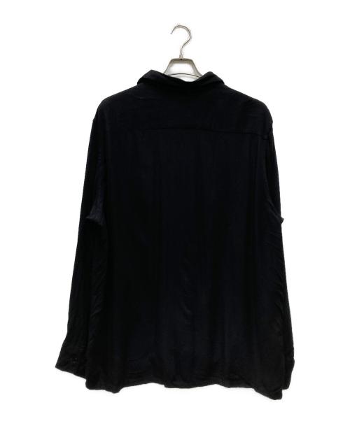 NOMA t.d.（ノーマティーディー）NOMA t.d. (ノーマティーディー) WILDSIDE YOHJI YAMAMOTO (ワイルドサイド ヨウジ ヤマモト) HAND EMBROIDERY Shirt 刺繍シャツ ブラック サイズ:5の古着・服飾アイテム