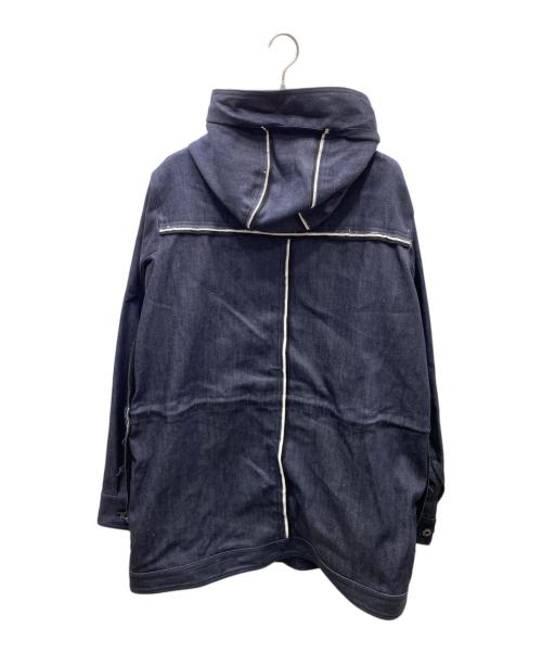DIESEL Black Gold（ディーゼル ブラック ゴールド）DIESEL Black Gold (ディーゼル ブラック ゴールド) フーデットデニムジャケット インディゴ サイズ:52の古着・服飾アイテム