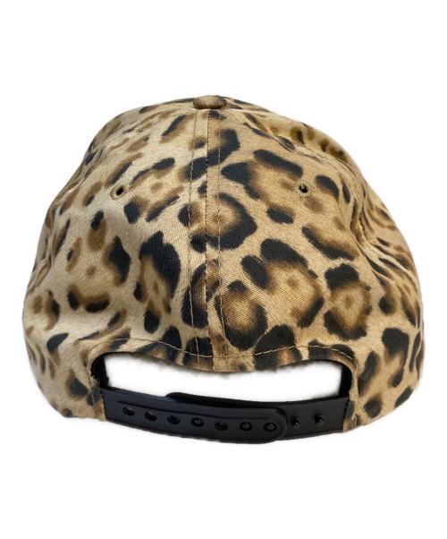 CELINE（セリーヌ）CELINE (セリーヌ) ロゴスナップバックコットンレオパードキャップ ベージュ サイズ:SIZE Mの古着・服飾アイテム