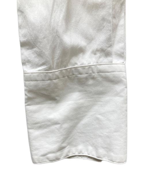 TAKESHI KOSAKA by Y's Pink Label（タケシコウサカ バイ ワイズピンクレーベル）TAKESHI KOSAKA by Y's Pink Label (タケシコウサカ バイ ワイズピンクレーベル) ノーカラーシャツ ホワイト サイズ:2の古着・服飾アイテム