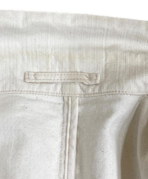 EVISU（エヴィス）EVISU (エヴィス) コットン テーラードジャケット アイボリー サイズ:SIZE 38の古着・服飾アイテム