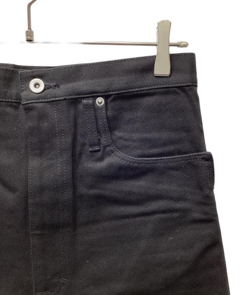 KOZABURO（コウザブロウ）KOZABURO (コウザブロウ) フレアデニムパンツ ブラック サイズ:02の古着・服飾アイテム