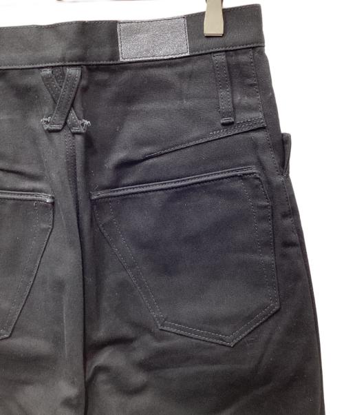 KOZABURO（コウザブロウ）KOZABURO (コウザブロウ) フレアデニムパンツ ブラック サイズ:02の古着・服飾アイテム