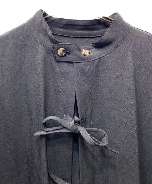 Omar Afridi（オマールアフリディ）Omar Afridi (オマールアフリディ) シャツワンピース ブラック サイズ:FREEの古着・服飾アイテム