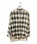 MASU（エムエーエスユー）の古着「20SS ARGYLE SHIRTS」｜アイボリー×ブラック