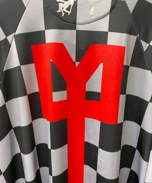 Liberal youth ministry（リベラルユースミニストリー）LIBERAL YOUTH MINISTRY (リベラルユースミニストリー) SOCCER JERSEY ゲームシャツ グレー×ブラック サイズ:SIZE Lの古着・服飾アイテム