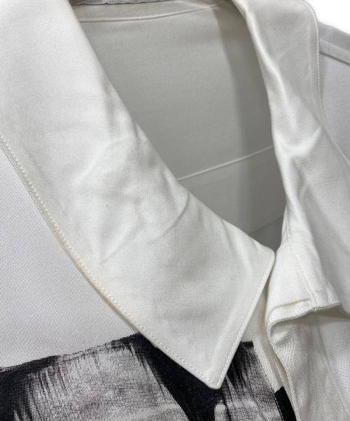 JULIUS（ユリウス）JULIUS (ユリウス) STAND COLLAR SHIRT レーヨンギャバスタンドカラープリントシャツ サイズ:SIZE 2の古着・服飾アイテム