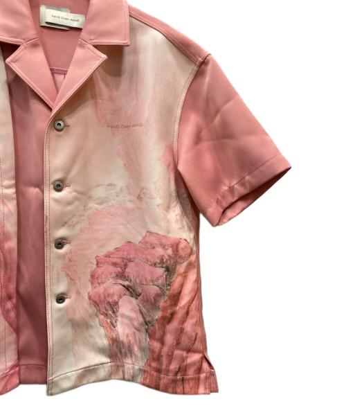 FenG CHen WANG（フェンチェンワン）FenG CHen WANG (フェンチェンワン) デザイン半袖シャツ ピンク サイズ:Ｓの古着・服飾アイテム