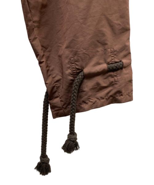 Omar Afridi（オマールアフリディ）Omar Afridi (オマールアフリディ) 19AW WRAP OVER SHIRT ラップオーバーシャツ ブラウン サイズ:Lの古着・服飾アイテム