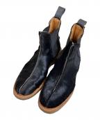 GEORGE COX×LOCAL RESEARCHジョージコックス）の古着「ハラコサイドゴアブーツ」｜ブラック