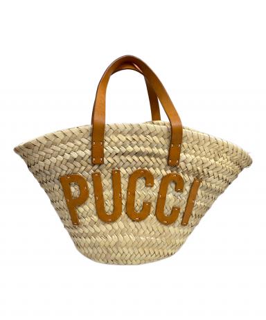中古・古着通販】Emilio Pucci (エミリオ プッチ) 裏地総柄 カゴバッグ