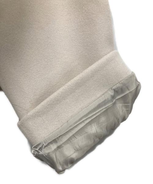 ENDER PRODUCTS（アンダープロダクツ）ENDER PRODUCTS (アンダープロダクツ) ビーバーメルトン オーバーサイズ ロングステンカラーコート アイボリー サイズ:Mの古着・服飾アイテム