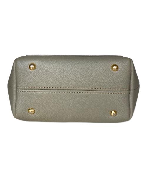 POLENE（ポレーヌ）POLENE (ポレーヌ) チェーンショルダーバッグ グレージュの古着・服飾アイテム