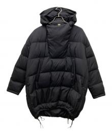 nagonstans（ナゴンスタンス）の古着「パウダータフタ ダウンパーカー ジャケット」｜ブラック