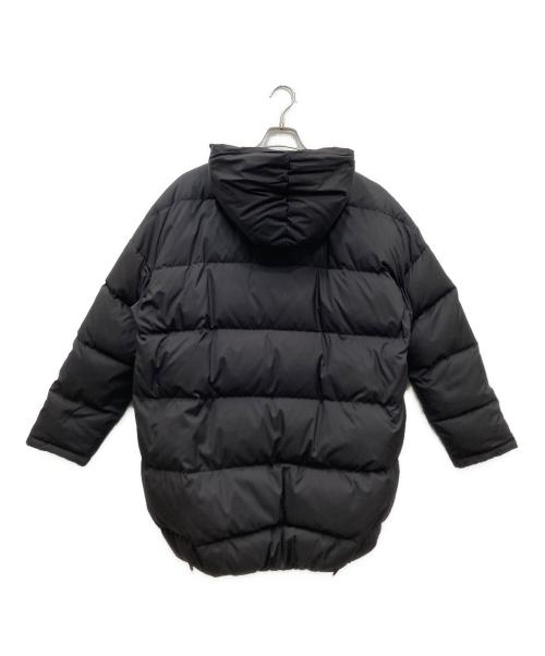 nagonstans（ナゴンスタンス）nagonstans (ナゴンスタンス) パウダータフタ ダウンパーカー ジャケット ブラック サイズ:36の古着・服飾アイテム