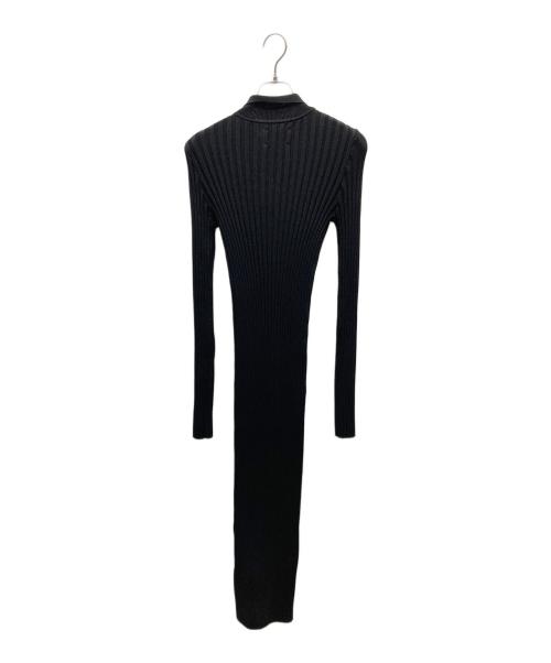 ANINE BING（アニン ビン）ANINE BING (アニン ビン) joslyn dress リブニットワンピース ブラック サイズ:SIZE 9の古着・服飾アイテム