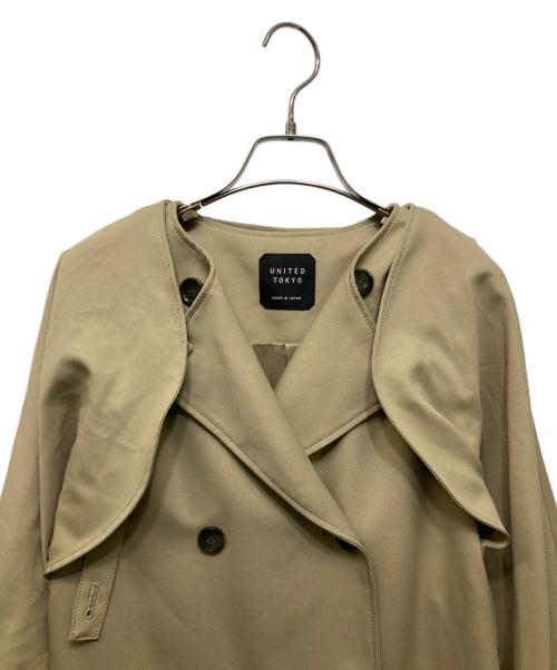 UNITED TOKYO（ユナイテッドトーキョー）UNITED TOKYO (ユナイテッドトーキョー) 3wayトレンチコート ベージュ サイズ:FREEの古着・服飾アイテム