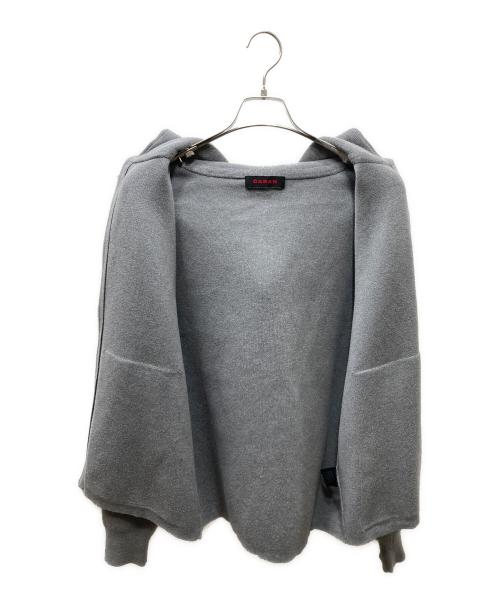 CABAN（キャバン）CABAN (キャバン) コットンカシミヤ ジップパーカ グレー サイズ:Mの古着・服飾アイテム