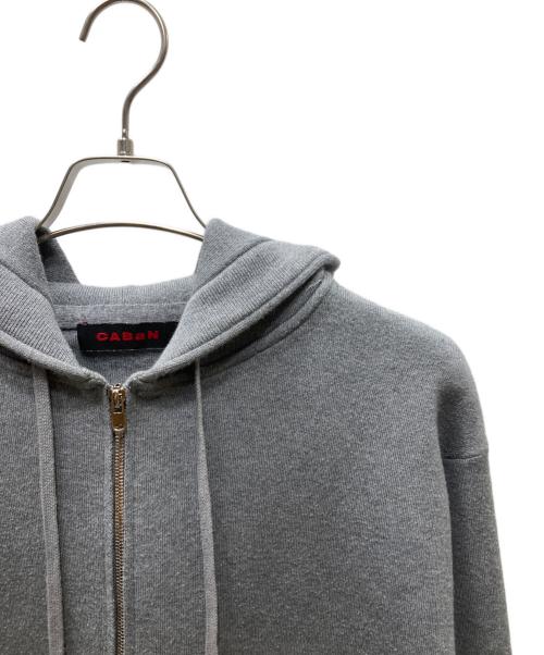 CABAN（キャバン）CABAN (キャバン) コットンカシミヤ ジップパーカ グレー サイズ:Mの古着・服飾アイテム