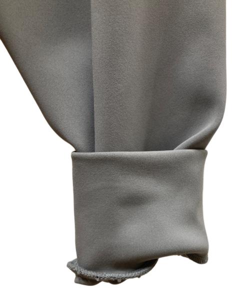 CULLNI（クルニ）CULLNI (クルニ) STUDIOUS (ステュディオス) Zip Up Hoodie With Washable Leather Pocket ジップパーカー グレー サイズ:1の古着・服飾アイテム