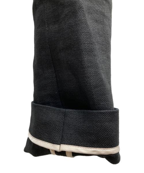 CHAOS（カオス）Chaos (カオス) リネンダブルジャケット ブラック サイズ:FREEの古着・服飾アイテム