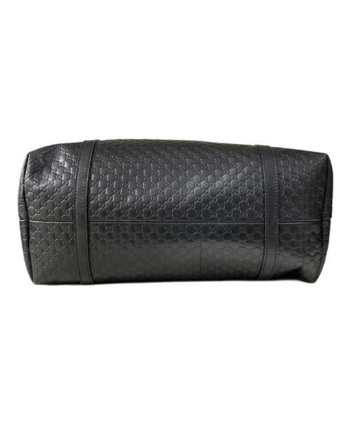 GUCCI（グッチ）GUCCI (グッチ) マイクロ グッチシマ トートバッグ ブラックの古着・服飾アイテム