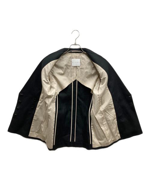 CINOH（チノ）CINOH (チノ) パールボタンテーラードジャケット ブラック サイズ:36の古着・服飾アイテム