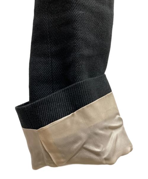 CINOH（チノ）CINOH (チノ) パールボタンテーラードジャケット ブラック サイズ:36の古着・服飾アイテム