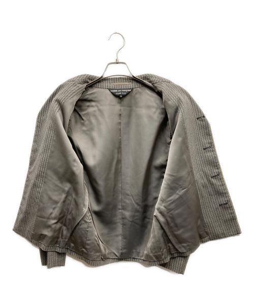 COMME des GARCONS HOMME PLUS（コムデギャルソンオムプリュス）COMME des GARCONS HOMME PLUS (コムデギャルソンオムプリュス) テーラードジャケット グレー サイズ:Mの古着・服飾アイテム