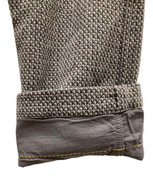 COMME des GARCONS HOMME PLUS（コムデギャルソンオムプリュス）COMME des GARCONS HOMME PLUS (コムデギャルソンオムプリュス) ウールデザインパンツ グレー サイズ:Sの古着・服飾アイテム