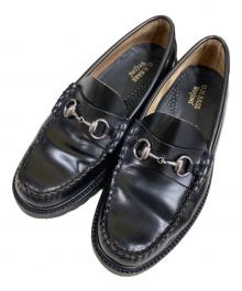 G.H.BASS（ジーエイチバス）の古着「Easy Weejuns Lincoln Penny Loafers ローファー」｜ブラック