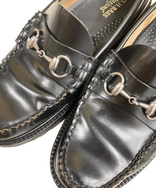 G.H.BASS（ジーエイチバス）G.H.BASS (ジーエイチバス) Easy Weejuns Lincoln Penny Loafers ローファー ブラック サイズ:41の古着・服飾アイテム