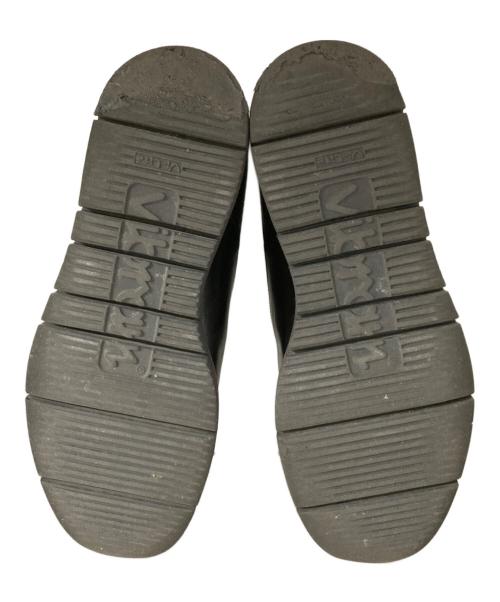 foot the coacher（フットザコーチャー）foot the coacher (フットザコーチャー) GLOXI ZIP SHOES レザーシューズ ブラック サイズ:7の古着・服飾アイテム