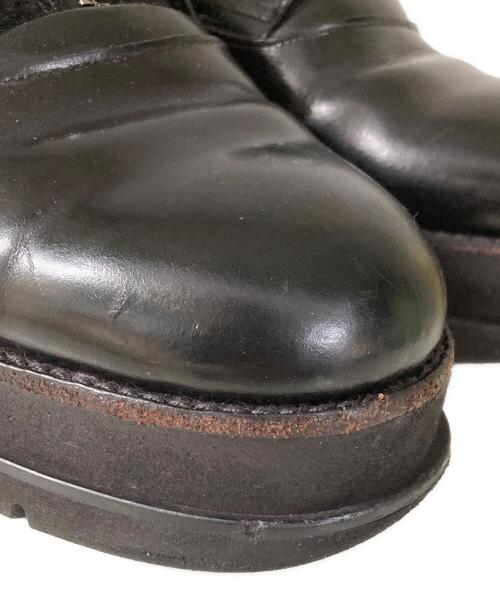 foot the coacher（フットザコーチャー）foot the coacher (フットザコーチャー) GLOXI ZIP SHOES レザーシューズ ブラック サイズ:7の古着・服飾アイテム