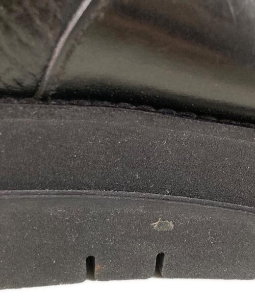 foot the coacher（フットザコーチャー）foot the coacher (フットザコーチャー) GLOXI ZIP SHOES レザーシューズ ブラック サイズ:7の古着・服飾アイテム