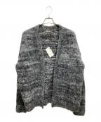 AURALEEオーラリー）の古着「20AW WOOL ALPACA FELT KNIT CARDIGANアルパカ混ニットカーディガン」｜グレー