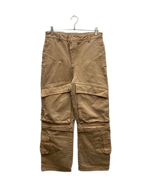 entire studios（エンタイアスタジオ）ENTIRE STUDIOS (エンタイアスタジオ) HARD CARGO PANT カーゴパンツ ベージュ サイズ:Sの古着・服飾アイテム