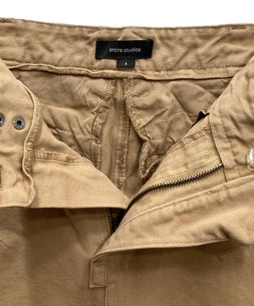 entire studios（エンタイアスタジオ）ENTIRE STUDIOS (エンタイアスタジオ) HARD CARGO PANT カーゴパンツ ベージュ サイズ:Sの古着・服飾アイテム