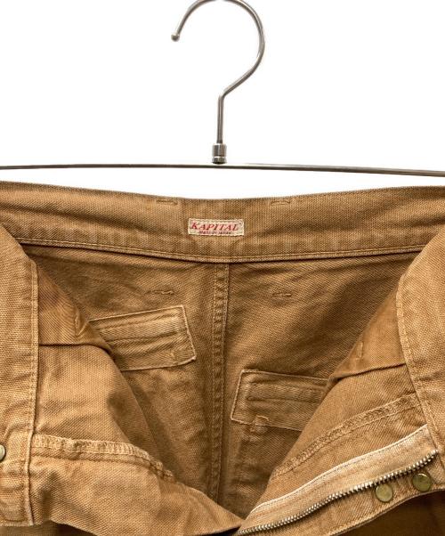 KAPITAL（キャピタル）KAPITAL (キャピタル) 薄キャンバス リンゴマンカーゴパンツ ブラウン サイズ:XLの古着・服飾アイテム