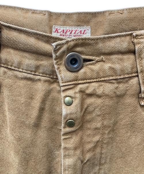 KAPITAL（キャピタル）KAPITAL (キャピタル) 薄キャンバス リンゴマンカーゴパンツ ブラウン サイズ:XLの古着・服飾アイテム