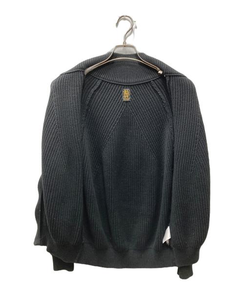 BATONER（バトナ―）BATONER (バトナ―) ドライバーズニット ブラック サイズ:SIZE 2の古着・服飾アイテム