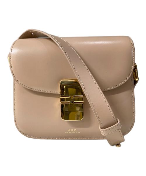 A.P.C.（アーペーセー）A.P.C. (アーペーセー) グレース スモール ショルダーバッグ ピンクの古着・服飾アイテム