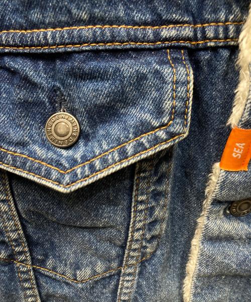 MINEDENIM（マインデニム）MINEDENIM (マインデニム) WIND AND SEA (ウィンダンシー) デニムジャケット ブルー サイズ:3の古着・服飾アイテム