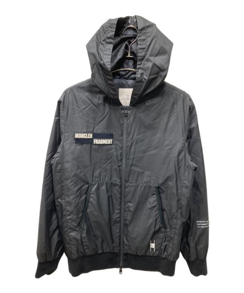 MONCLER（モンクレール）MONCLER (モンクレール) FRAGMENT DESIGN (フラグメントデザイン) ダウンジャケット ブラック サイズ:1の古着・服飾アイテム